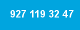 927 119 32 47 927 119 32 47